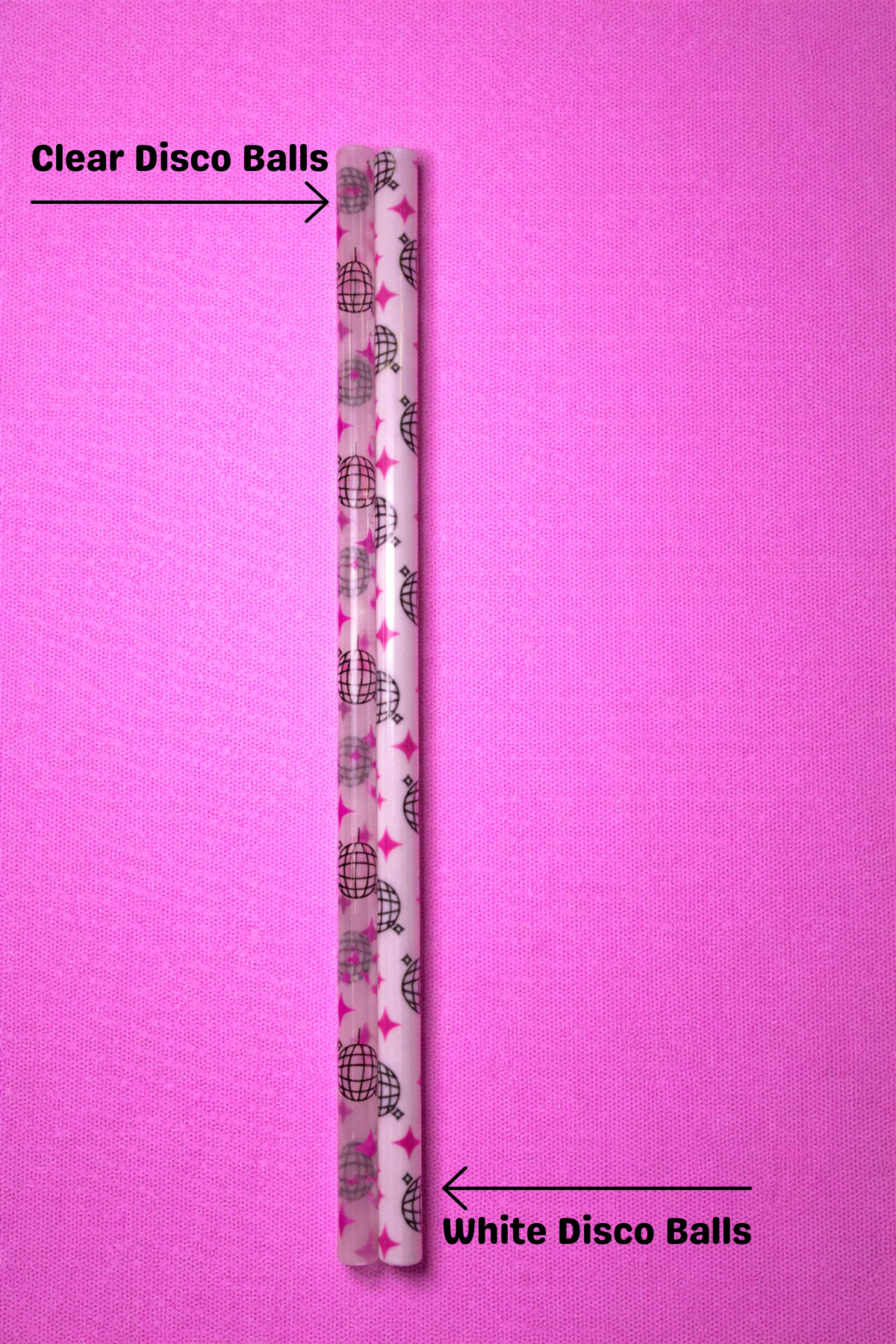 Disco Straws (Clear Disco)