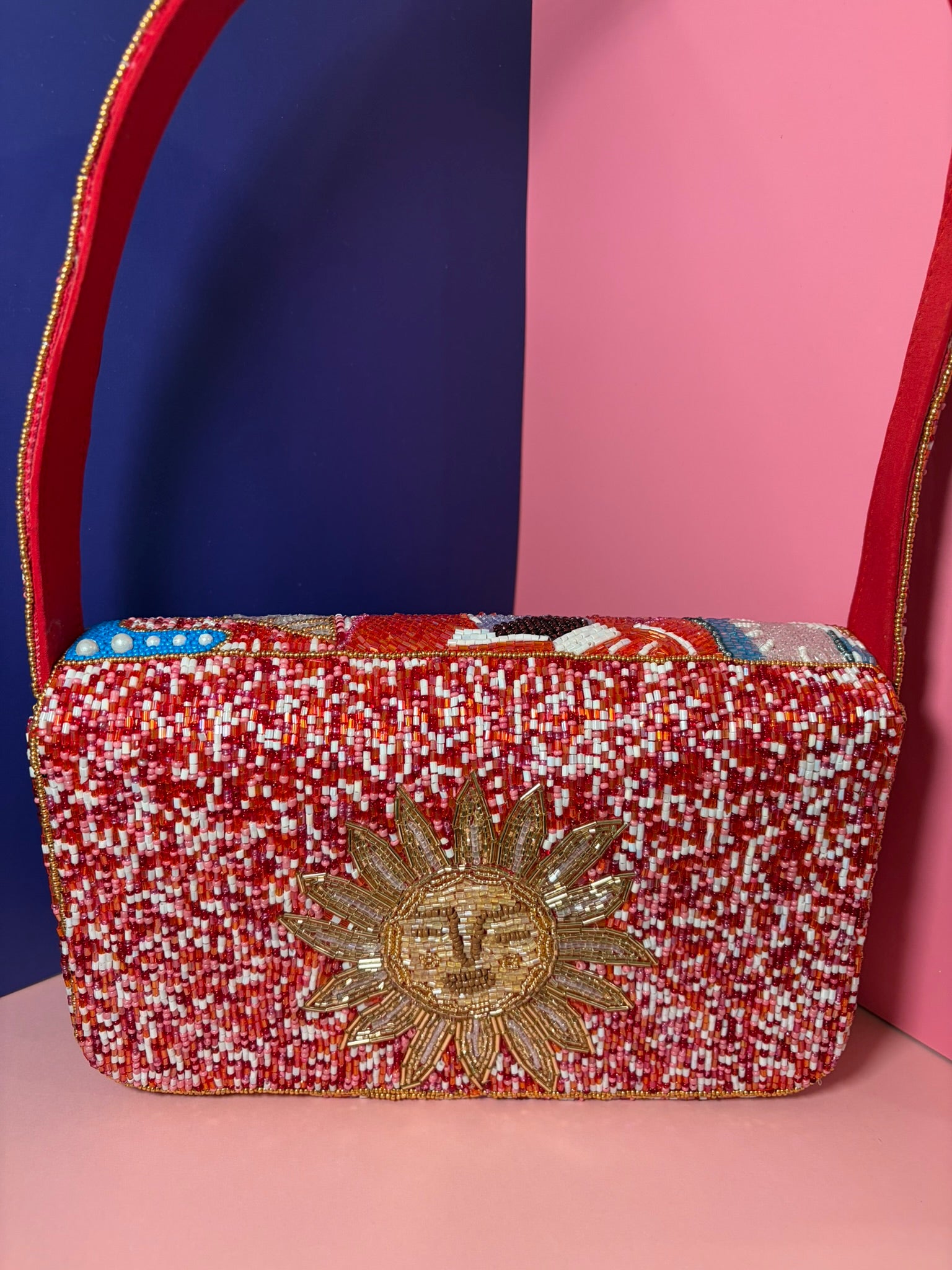 Celestial - Beaded Purse