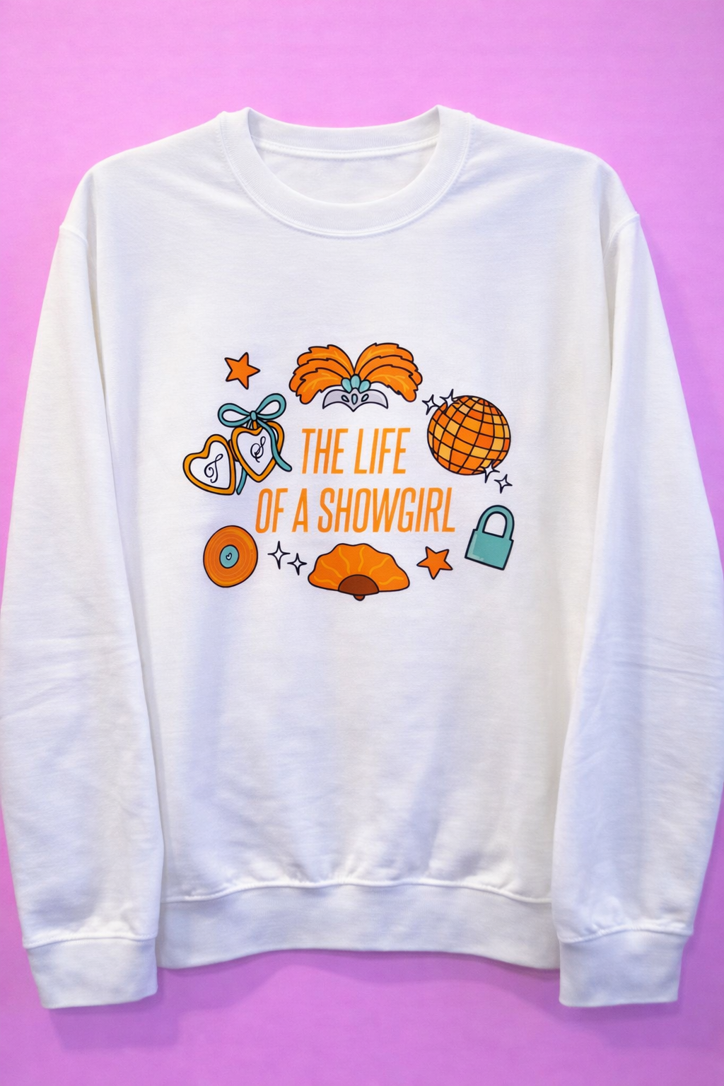 The Life of a Showgirl - Crewneck Sweatshirt (small) – The Life of a Showgirl crewneck