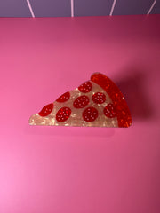 Pepperoni Pizza - Small Claw Clip