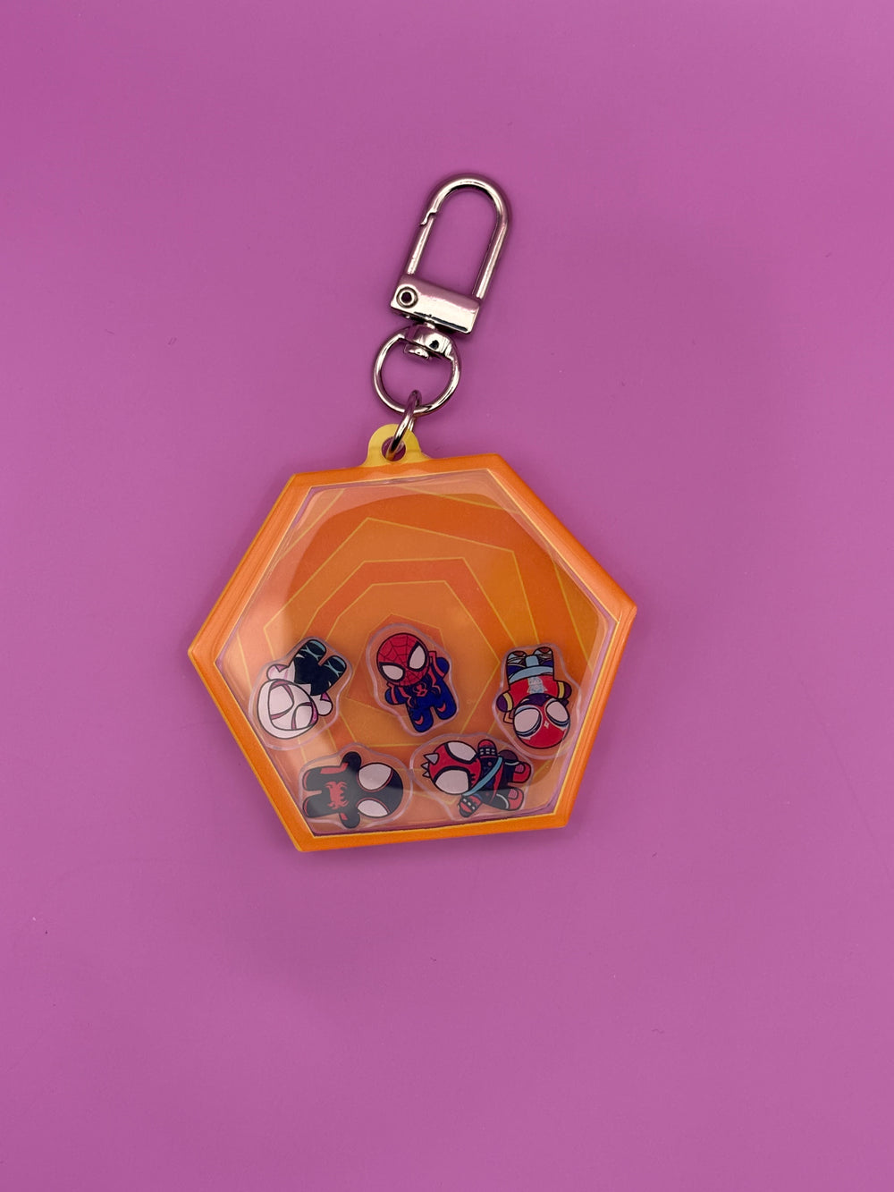 Spiderman Multiverse - Shaker Keychain