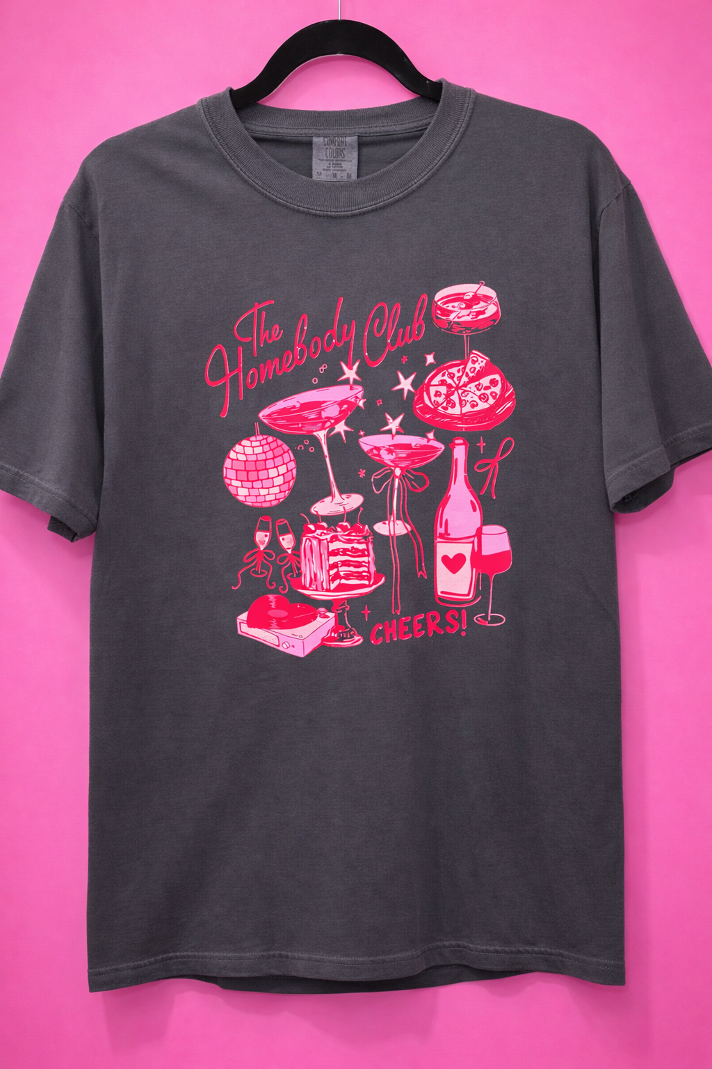 The Homebody Club - T-Shirt (medium) – The Homebody Club T-Shirt