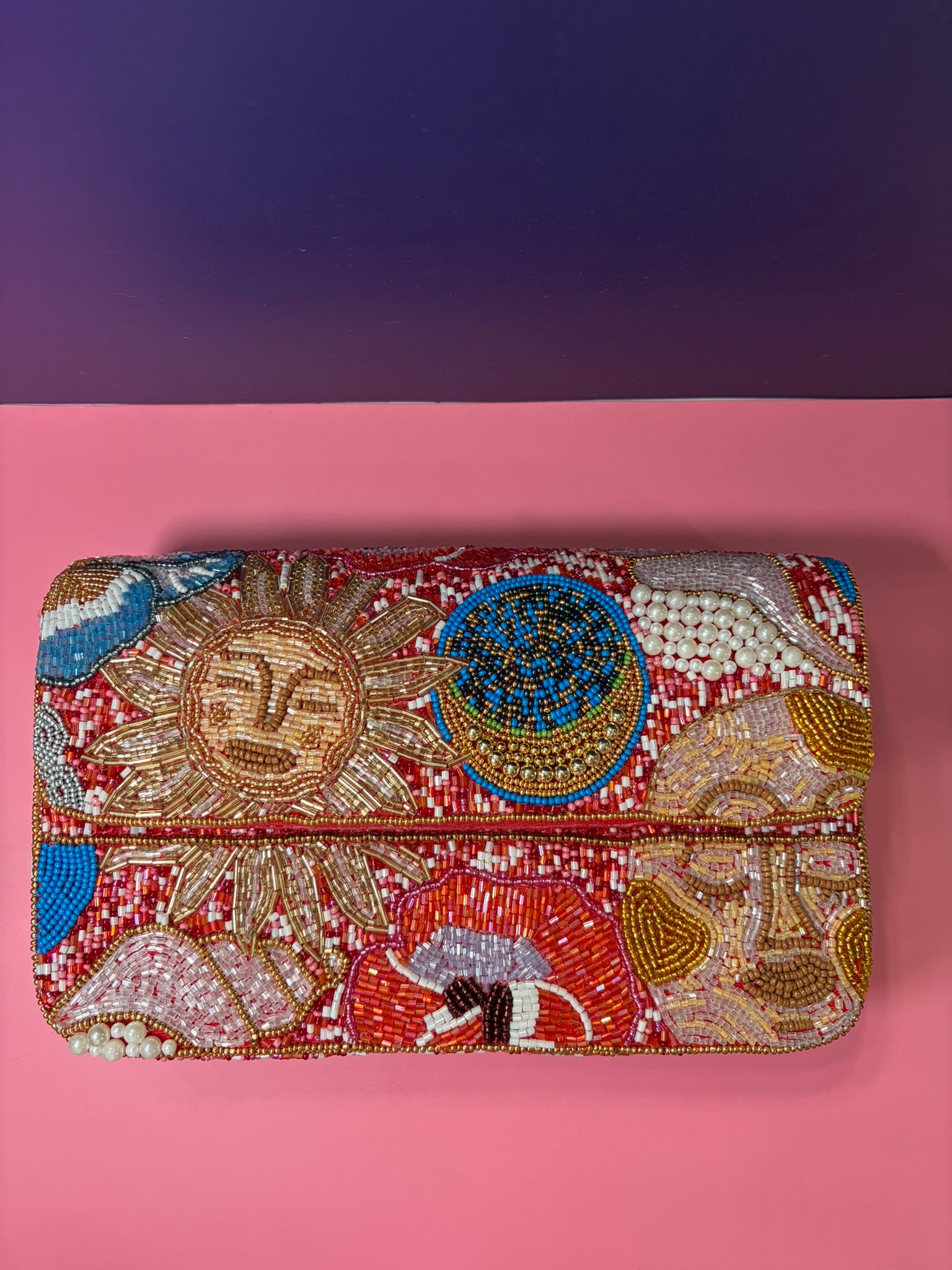 Celestial - Beaded Purse