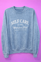 Self Care & Wellness Club - Crewneck Sweatshirt
