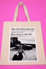 Investing in Myself  - Medium Tote