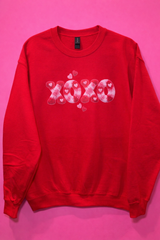 Fuzzy XOXO - Crewneck Sweatshirt