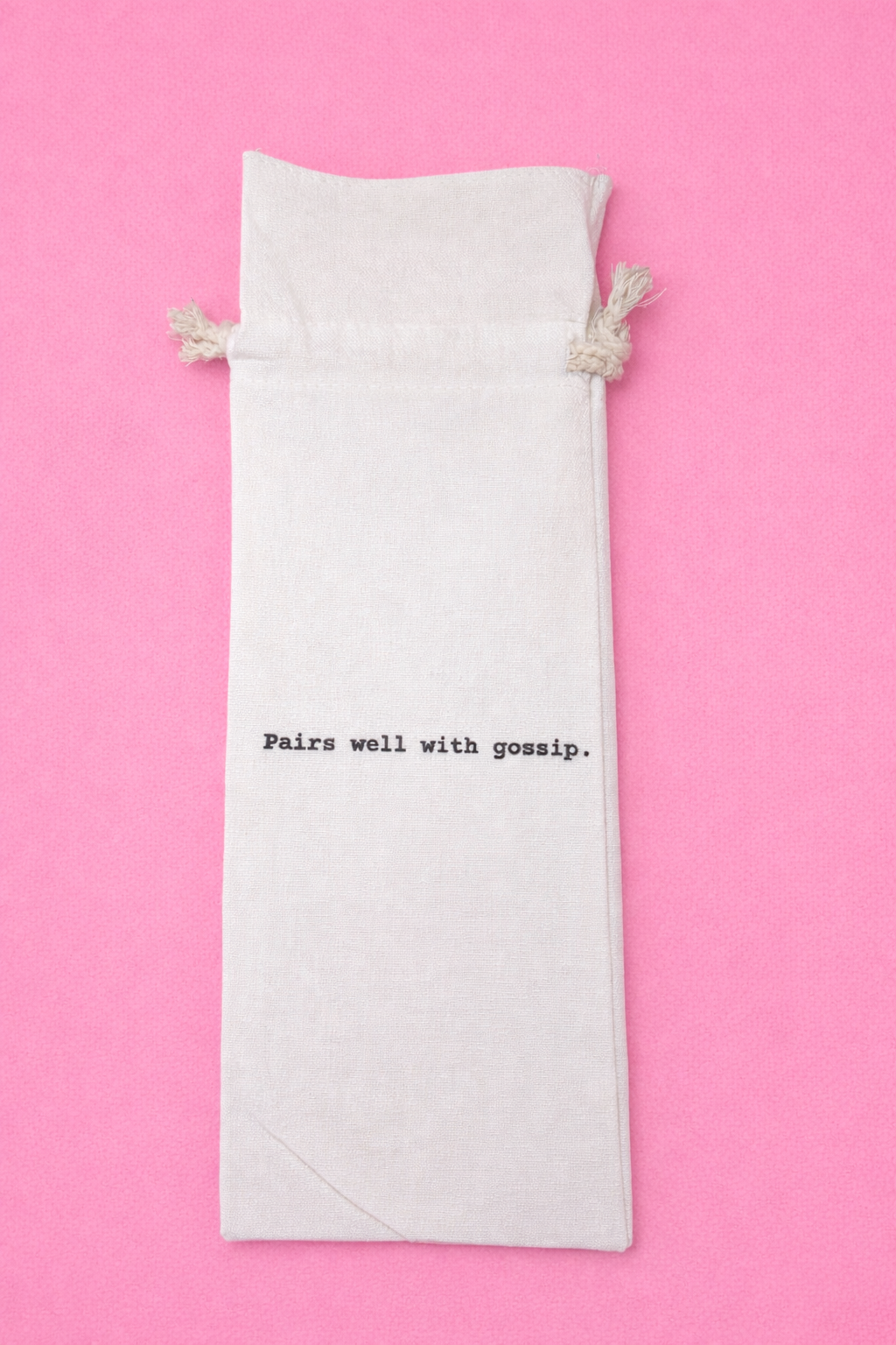 Pairs Well with Gossip - Wine Bag