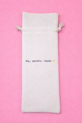 Sip, Sparkle, Repeat - Wine Bag