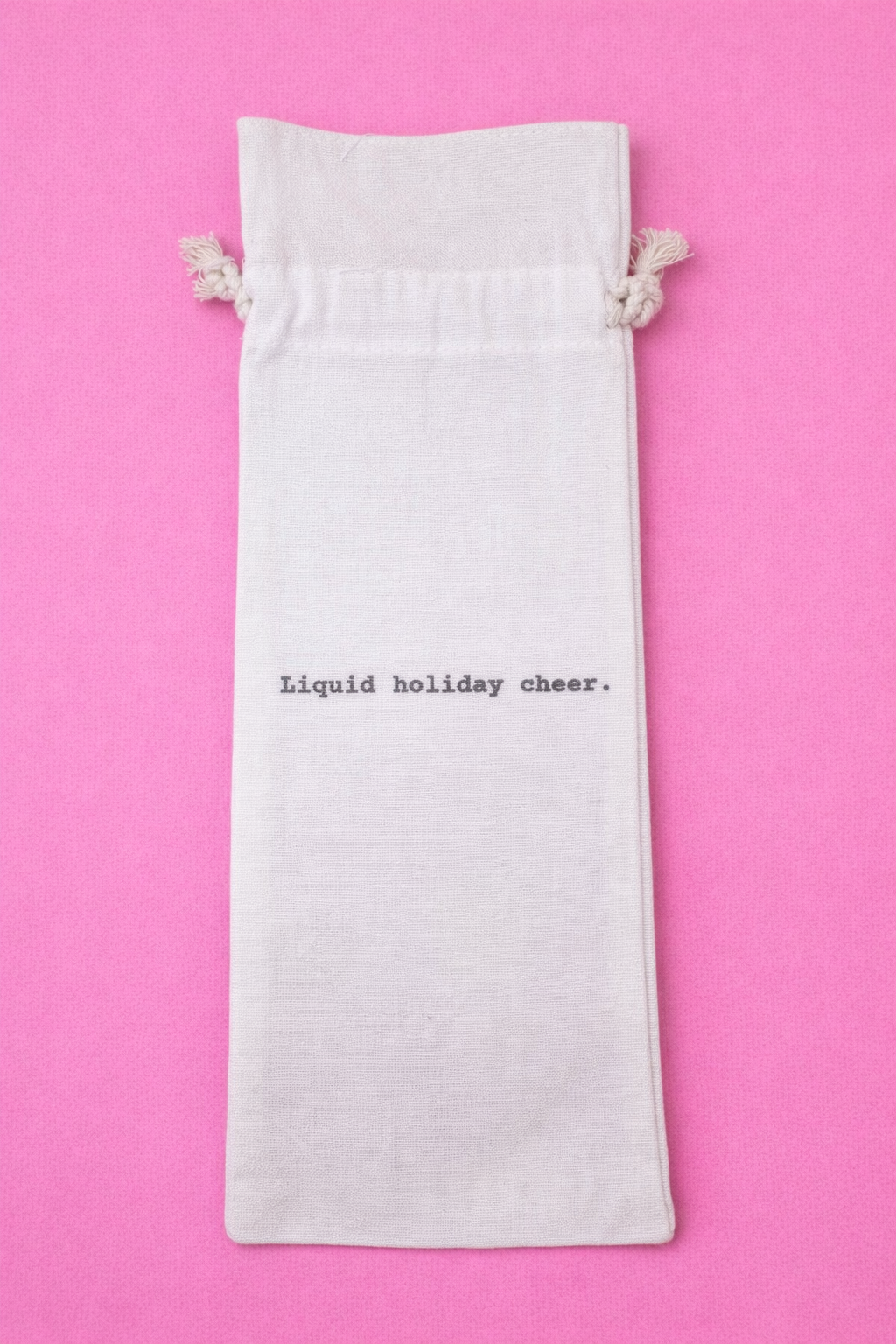 Liquid Holiday Cheer - Wine Bag