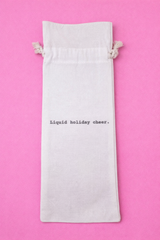 Liquid Holiday Cheer - Wine Bag