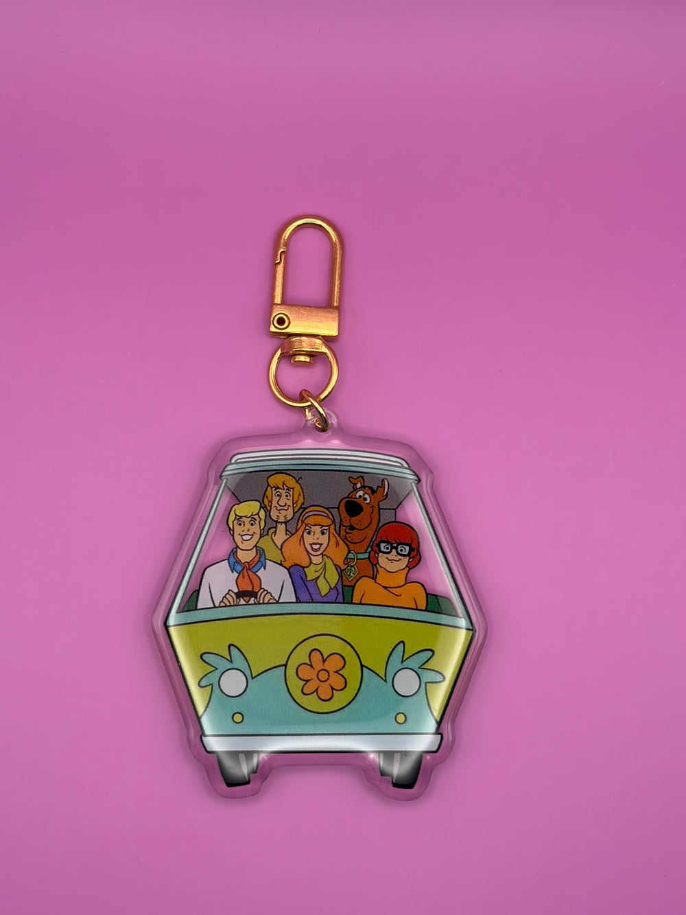 Scooby Doo Van - Keychain