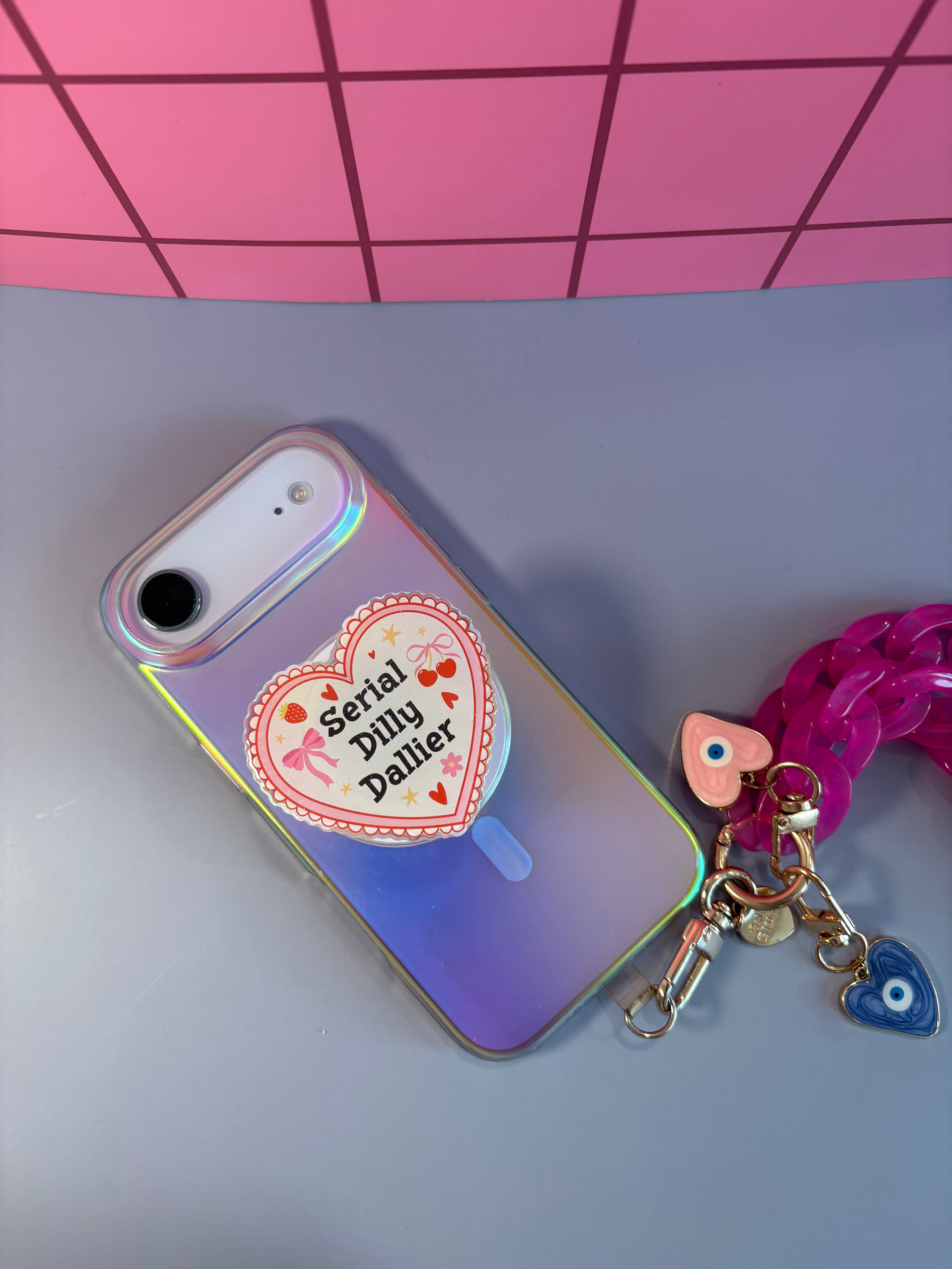 "Serial Dilly Dallier" Phone & E-Reader MagSafe Grip