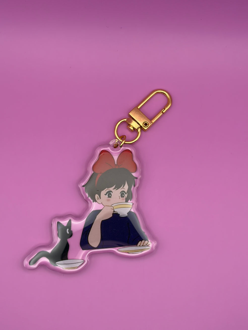 Kiki and Jiji from Kiki’s Delivery Service - Keychain