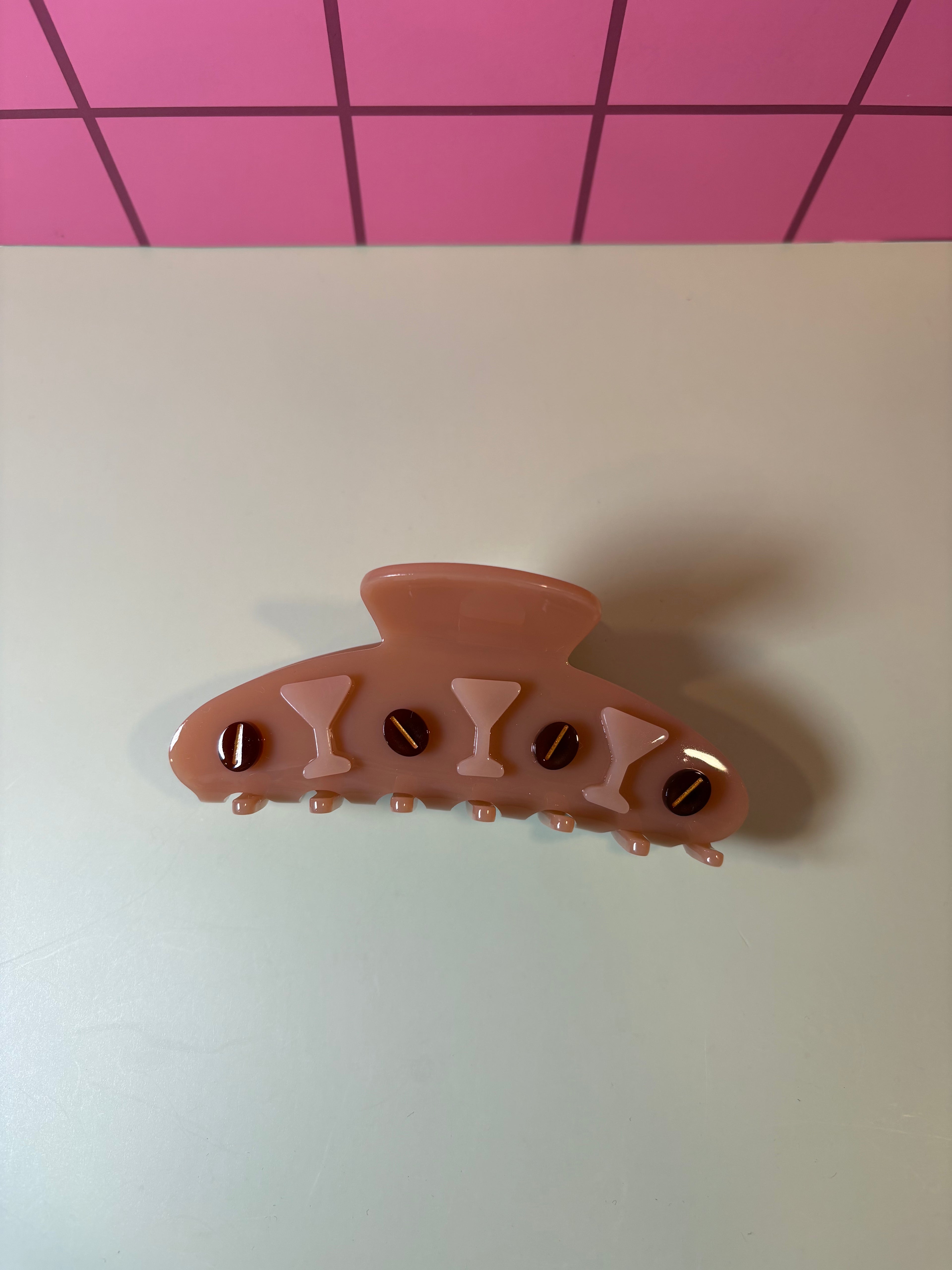 Espresso martini hair clip 