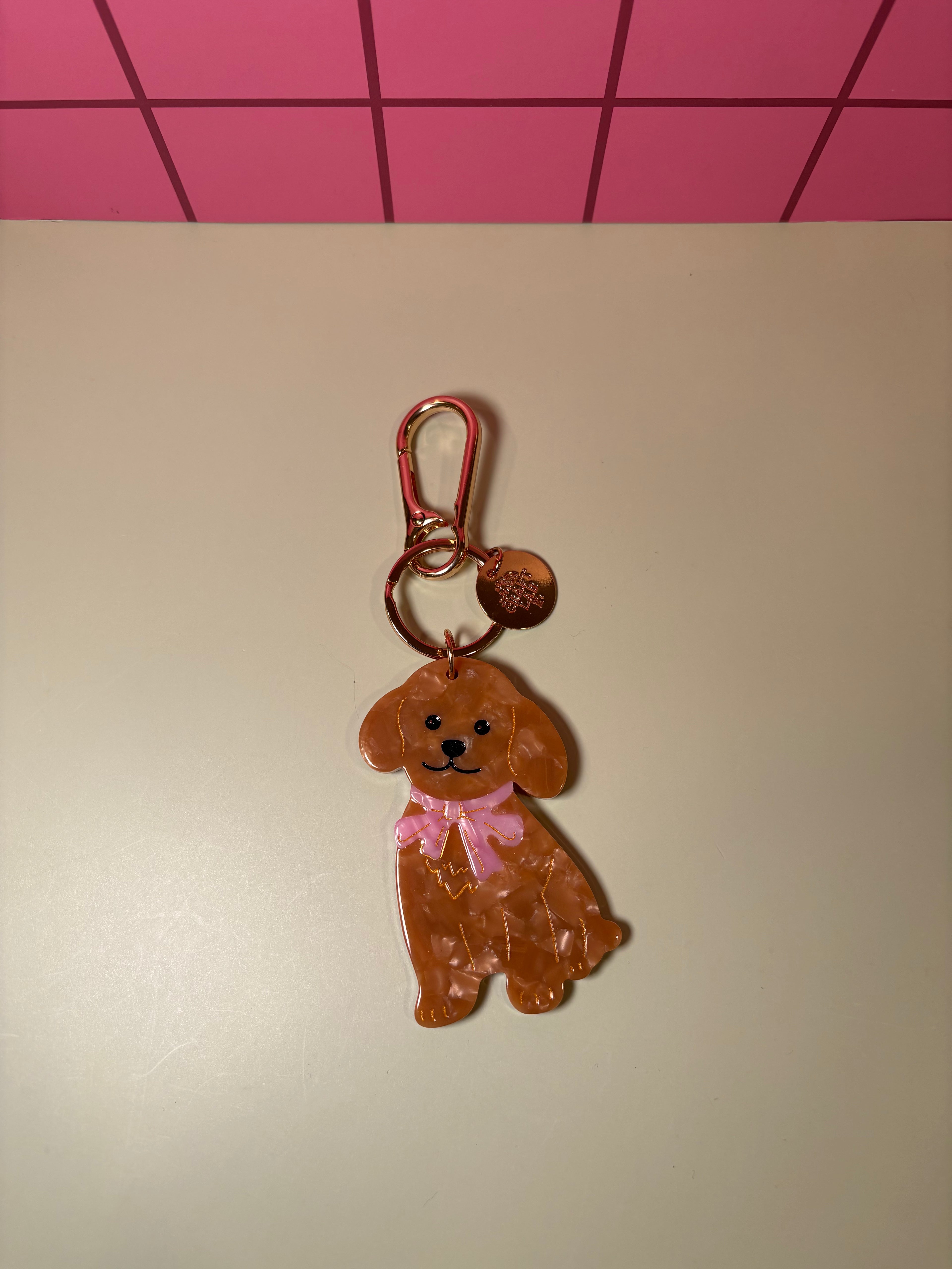Dog bag charm
