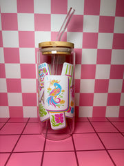 Mahjong Tiles - 20 Oz Glass Can