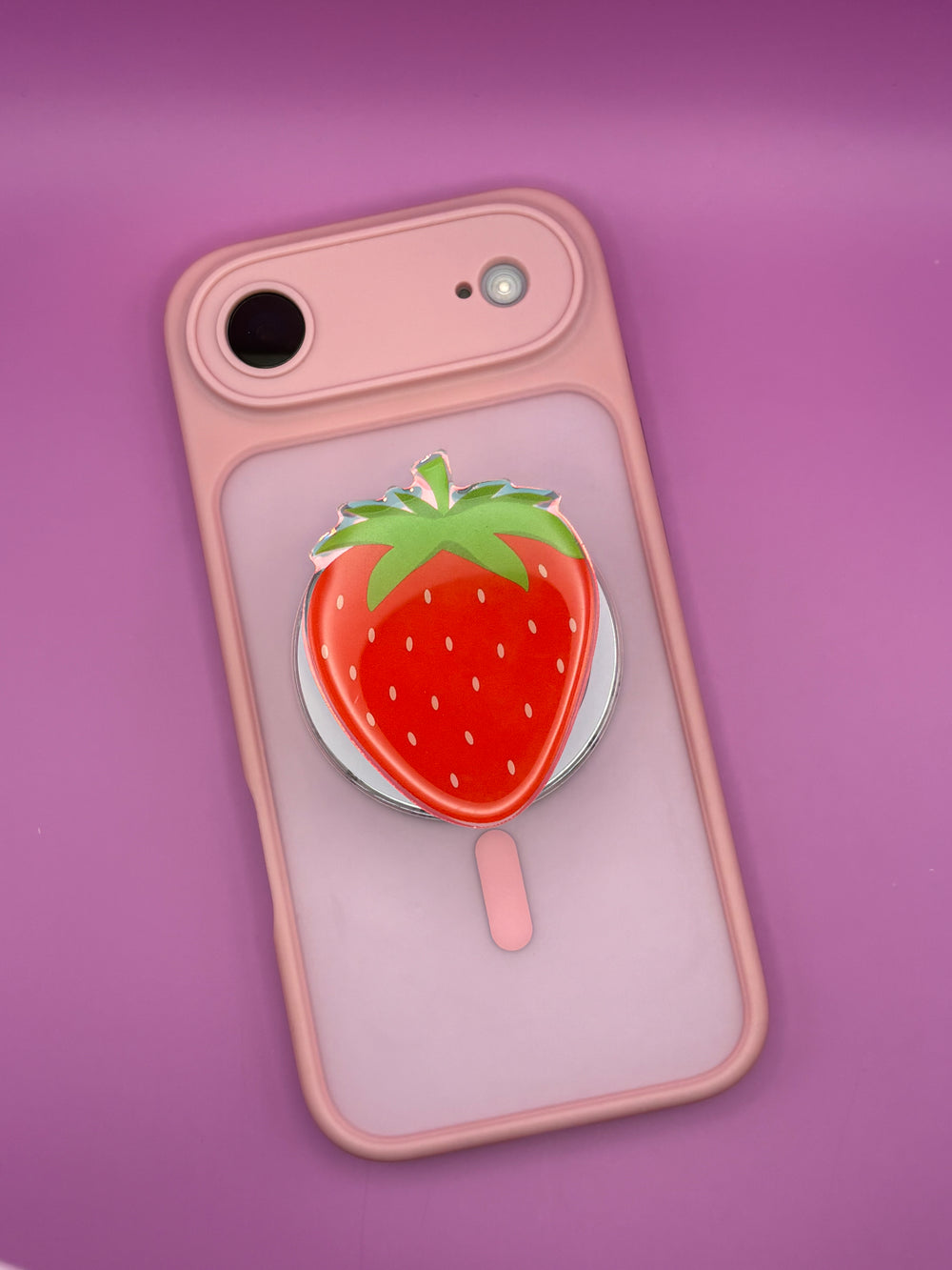 "Strawberry" Phone & E-Reader MagSafe Grip