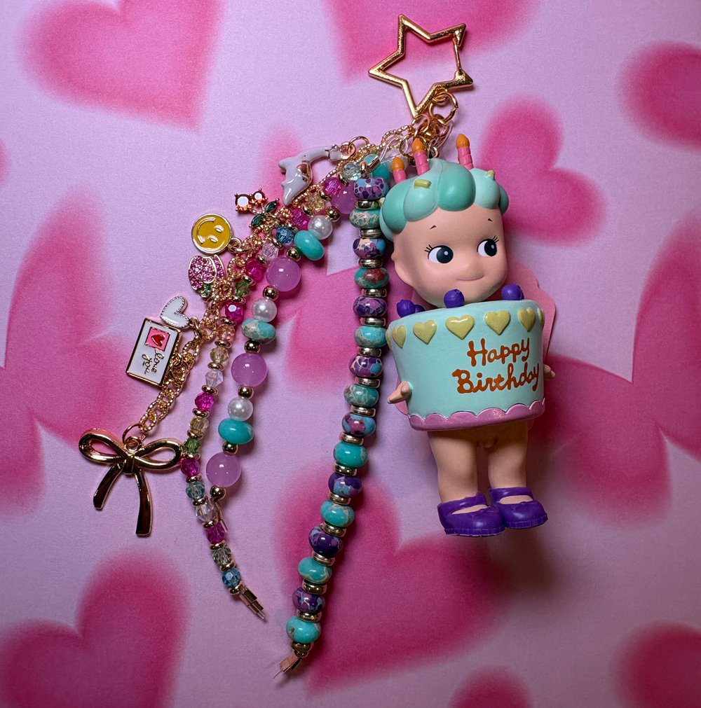 Birthday - Sonny Angel Keychain