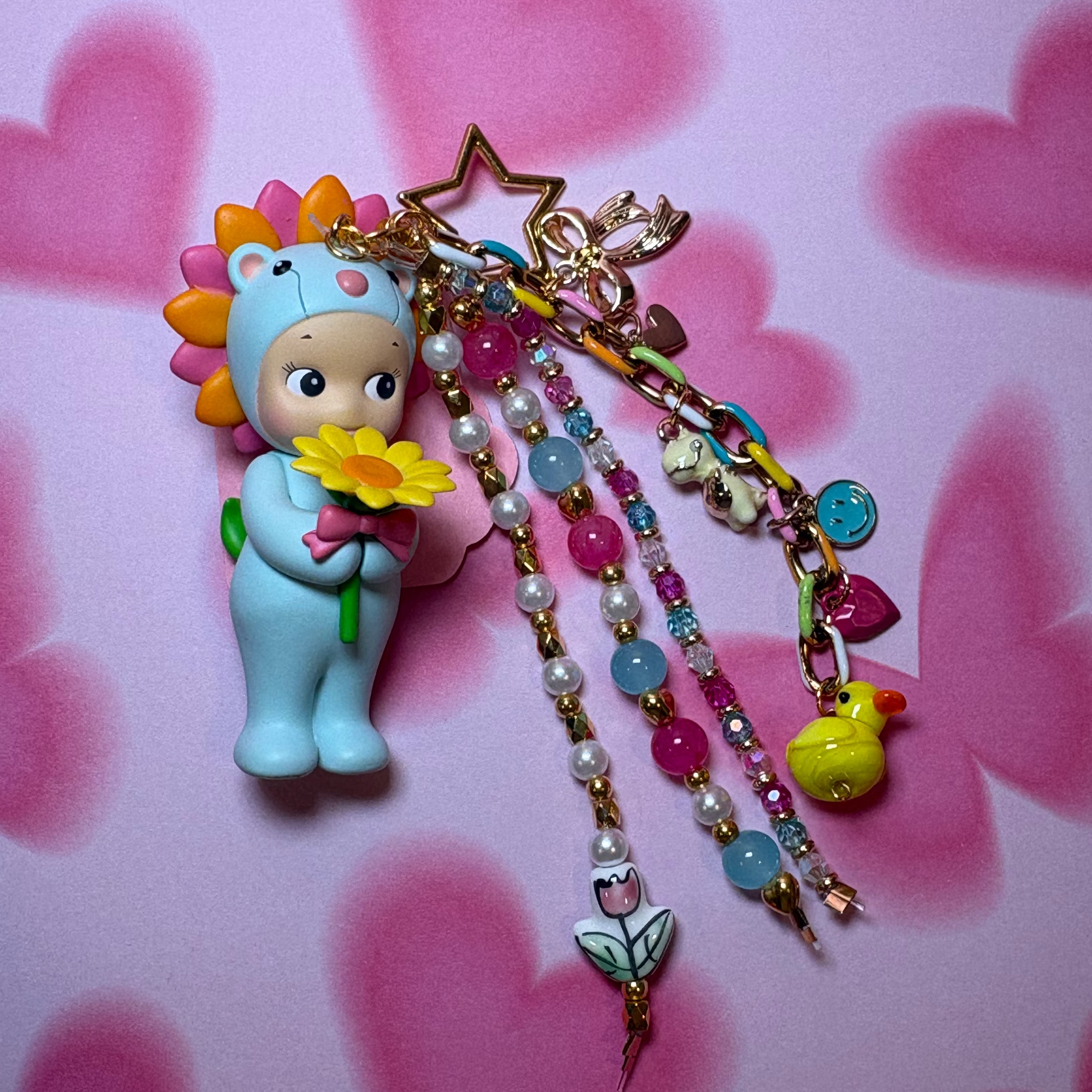Sunflower- Sonny Angel Keychain