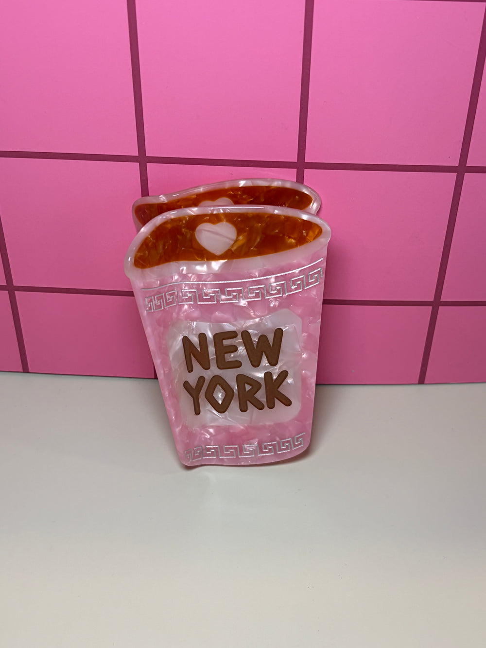New York Coffee Cup - JP Craft Lab Exclusive Claw Clip