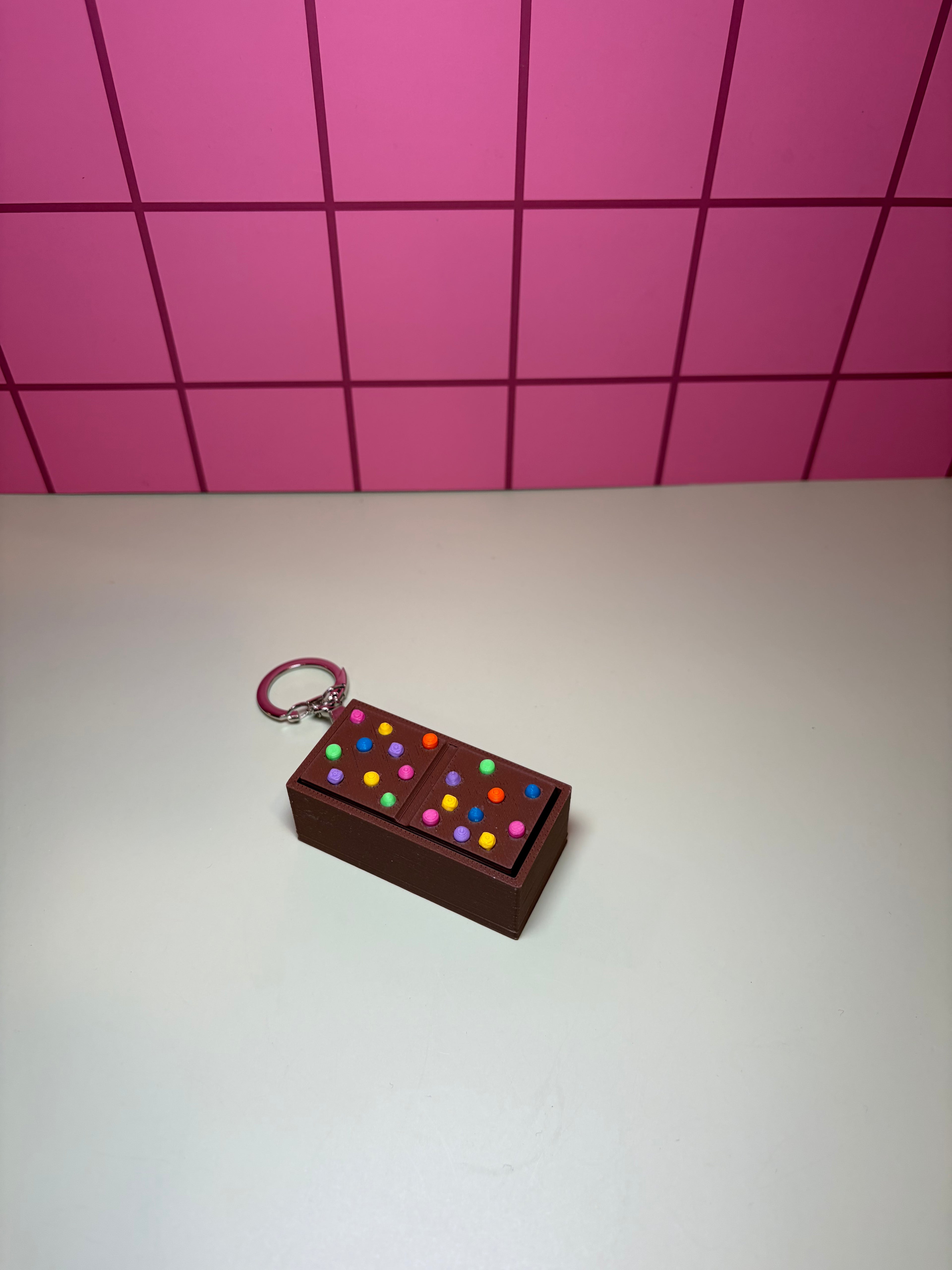Cosmic Brownie- Clicker Keychain