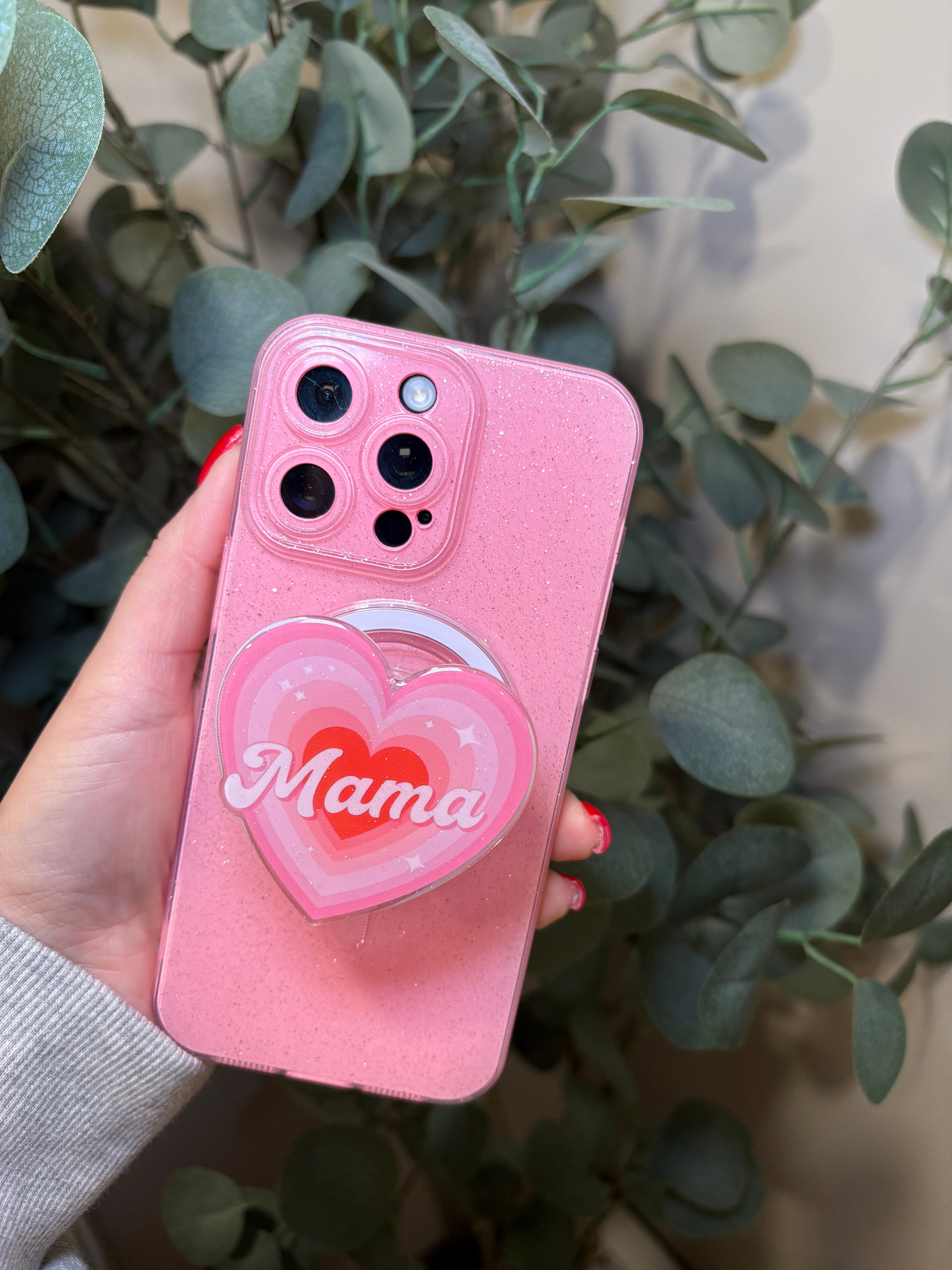 "Mama" Phone & E-Reader MagSafe Grip – Phone & E-Reader MagSafe Grip - Adheres to any MagSafe Phone, E-Reader or Tablet