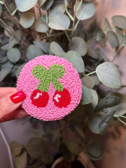 Cherries - Car Coaster (Pack of 1)