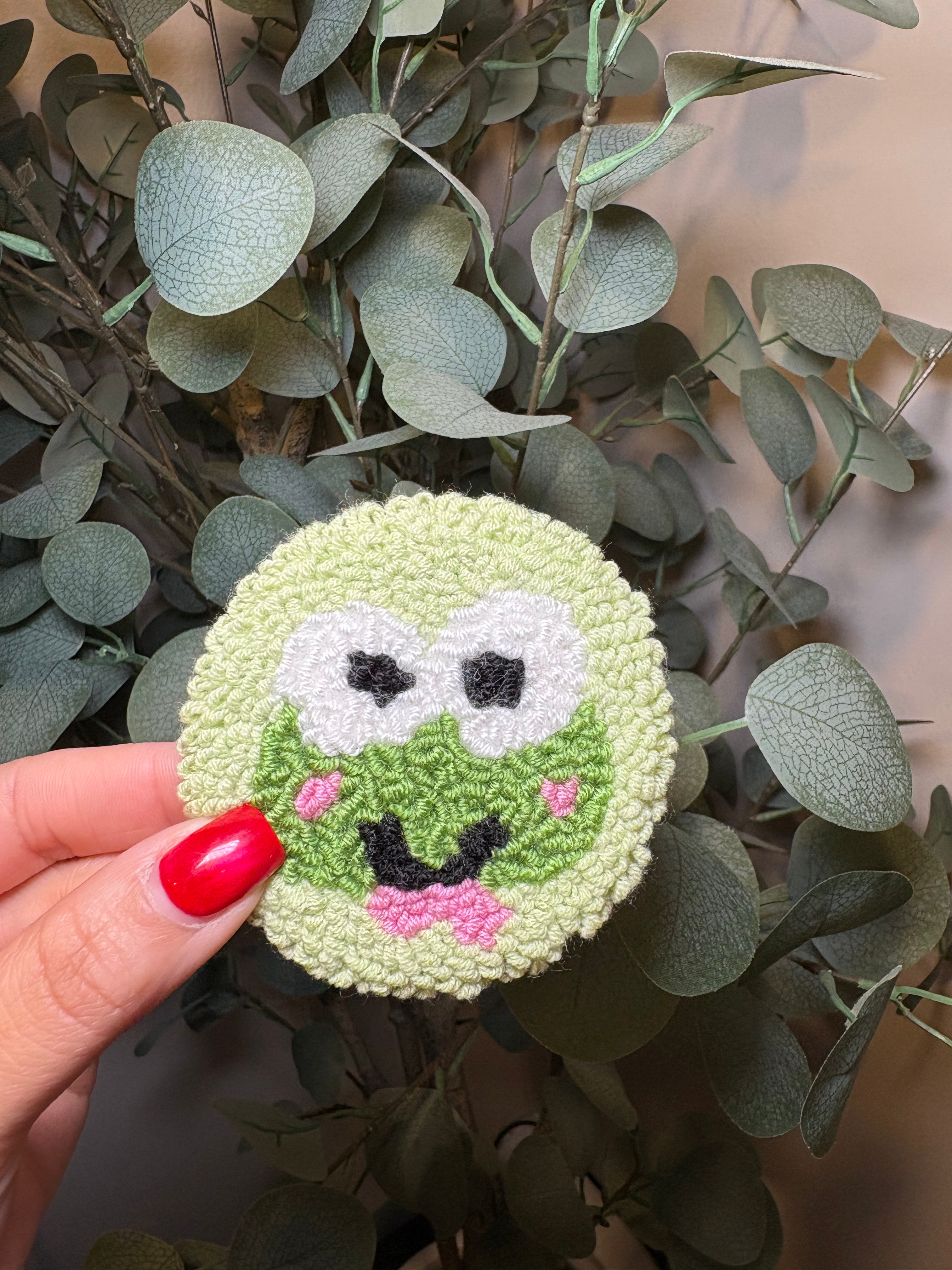 Frog - Car Coaster (Pack of 1) – Pack of 1 Car Coaster to place inside your car cup holders