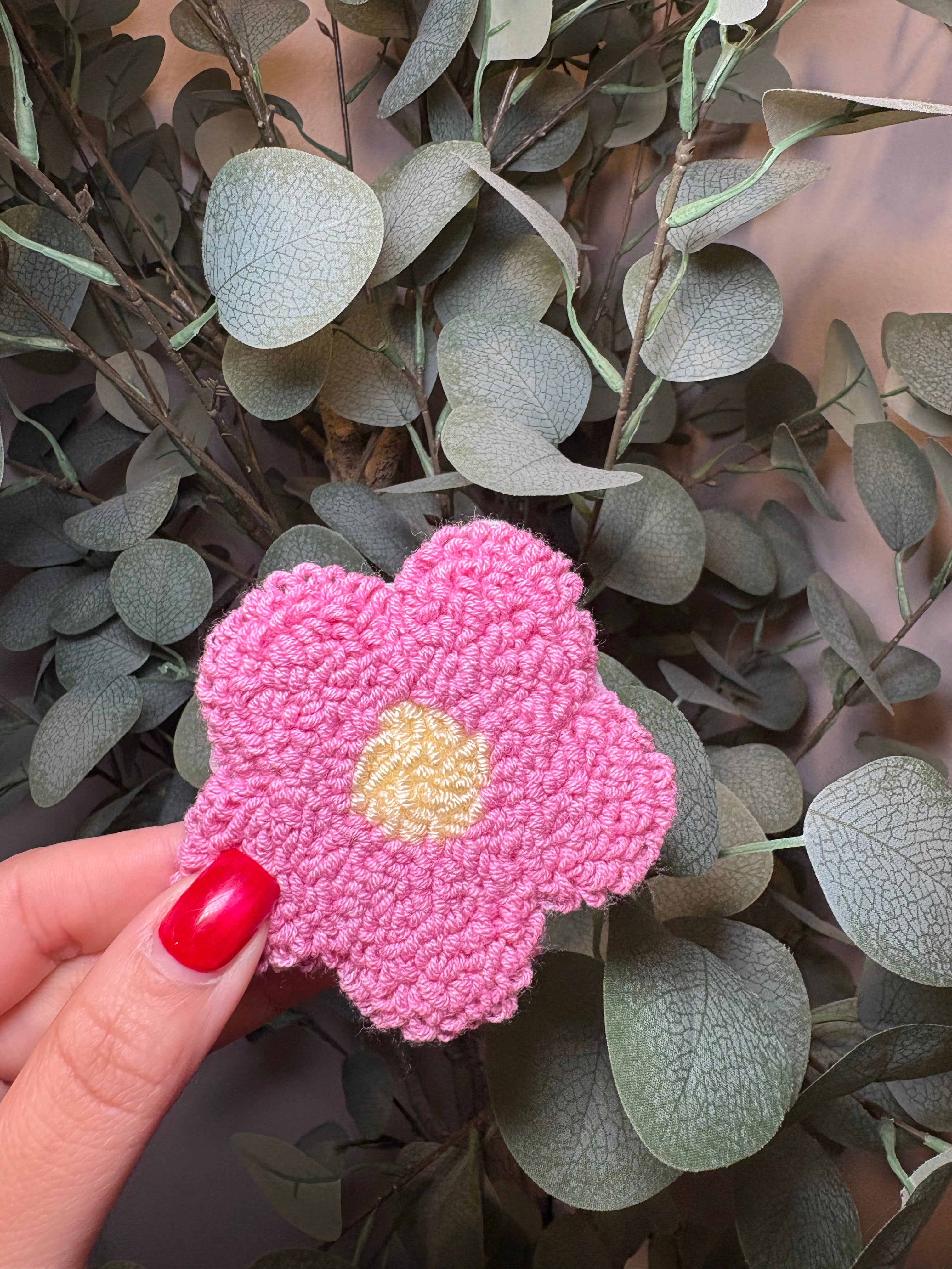 Flower - Car Coaster (Pack of 1) – Pack of 1 Car Coaster to place inside your car cup holders