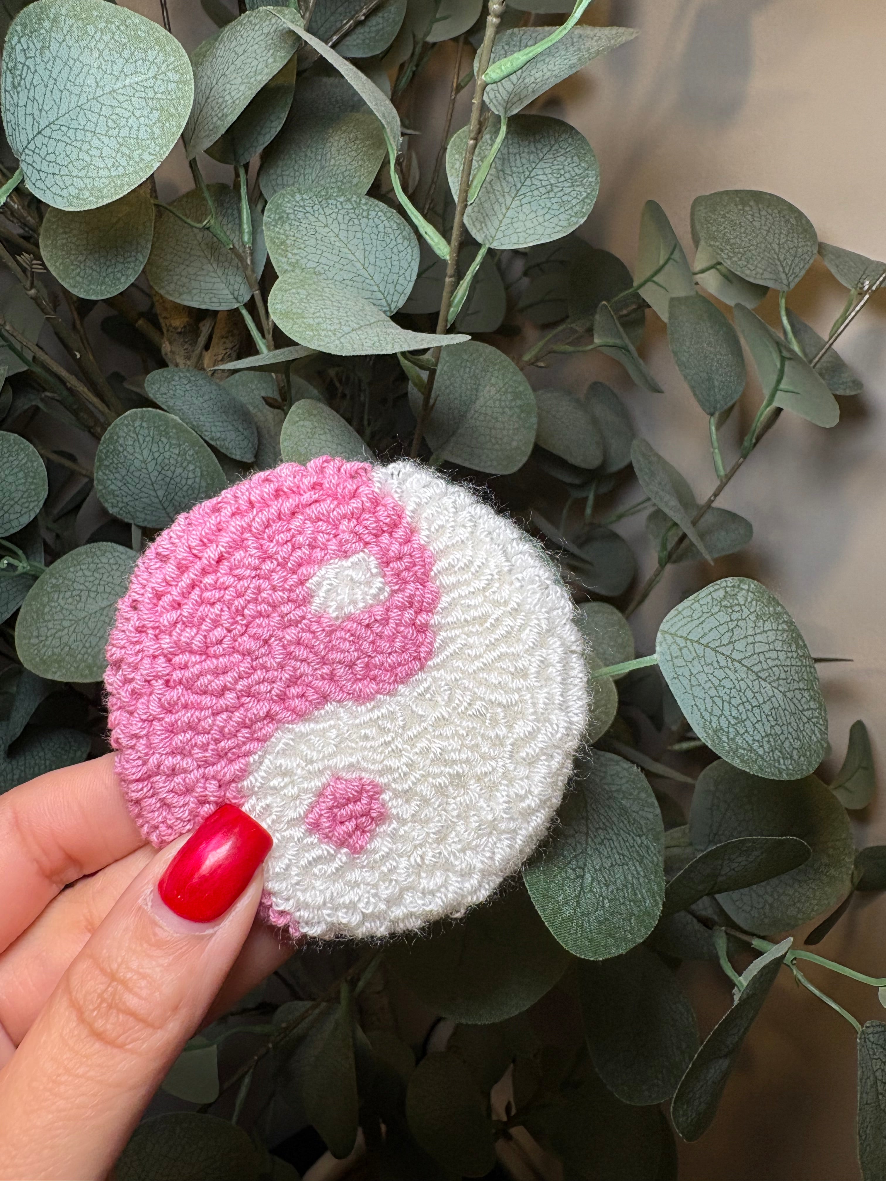 Yin & Yang - Car Coaster (Pack of 1) – Pack of 1 Car Coaster to place inside your car cup holders