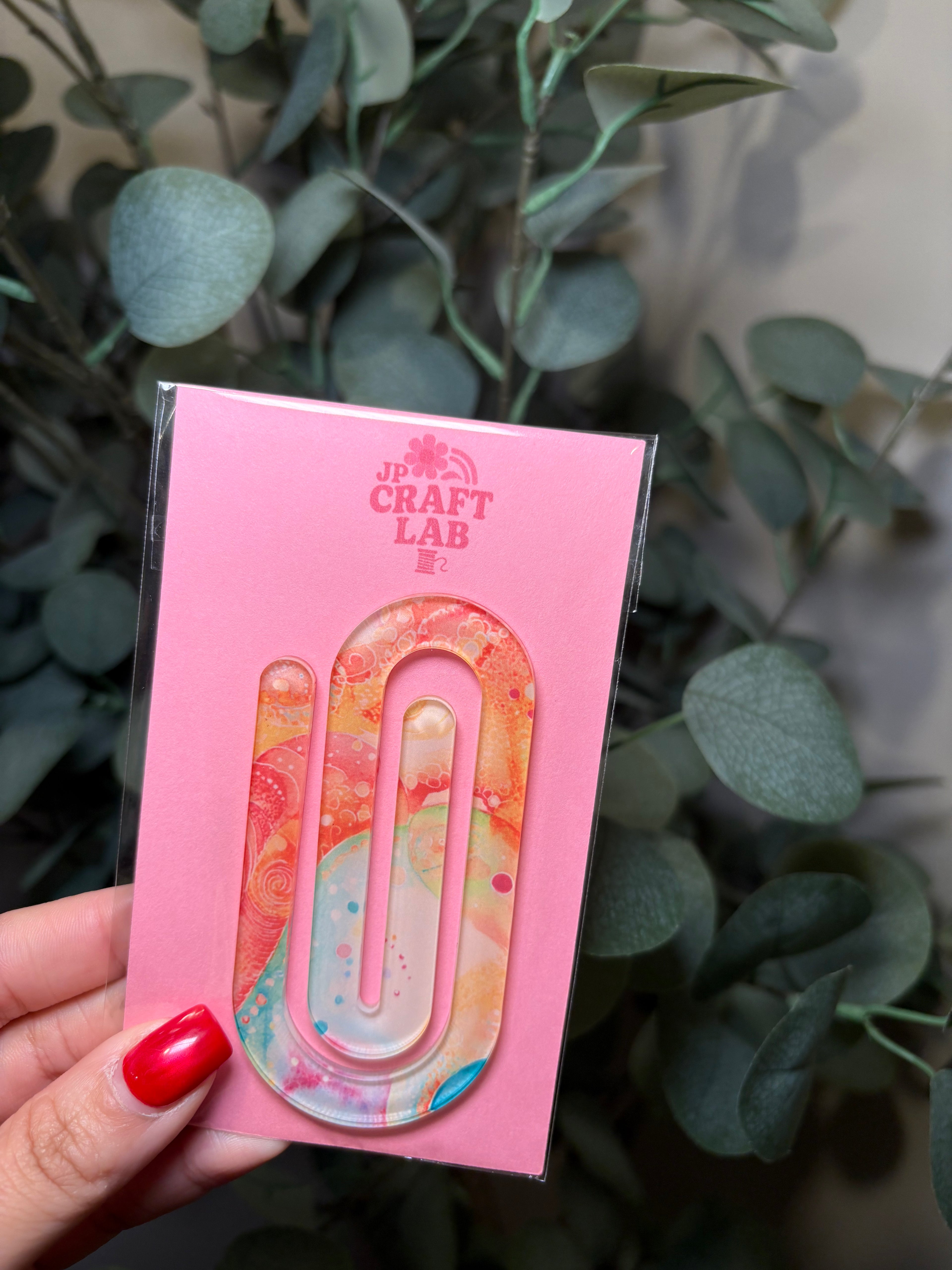 Sorbet Daydream - Jumbo Paperclip – Acrylic Jumbo Paperclip