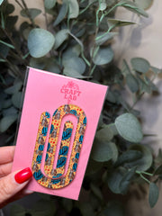 Funky Cheetahs - Jumbo Paperclip