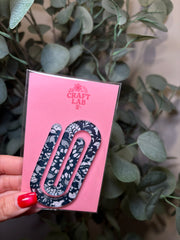 Black Lace - Jumbo Paperclip