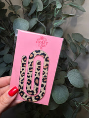 Cheetah - Jumbo Paperclip