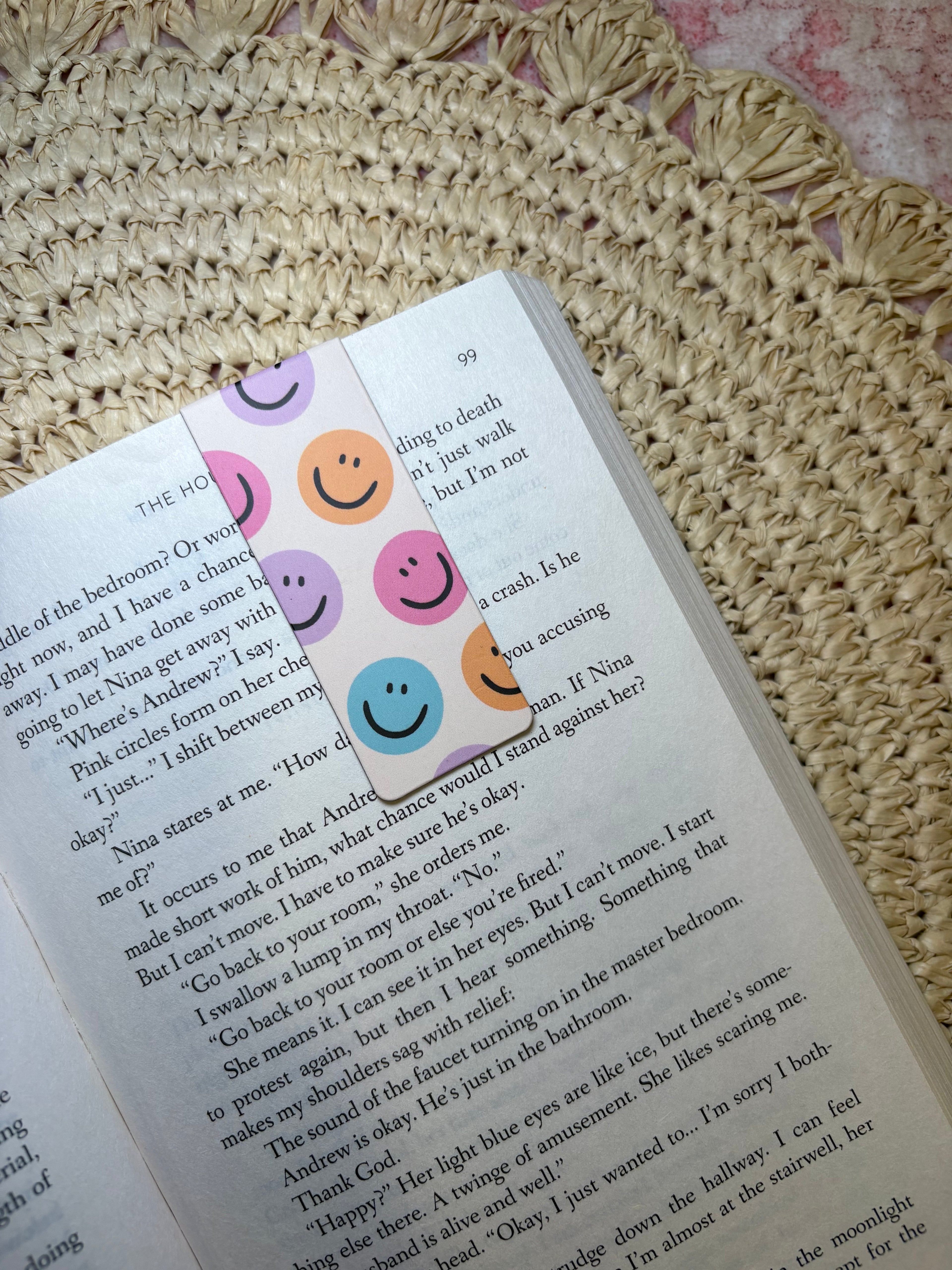 Smileys - Magnetic Bookmark – Gentle magnetic bookmark