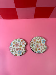 Spring Floral - Car Coaster (Pack of 2)