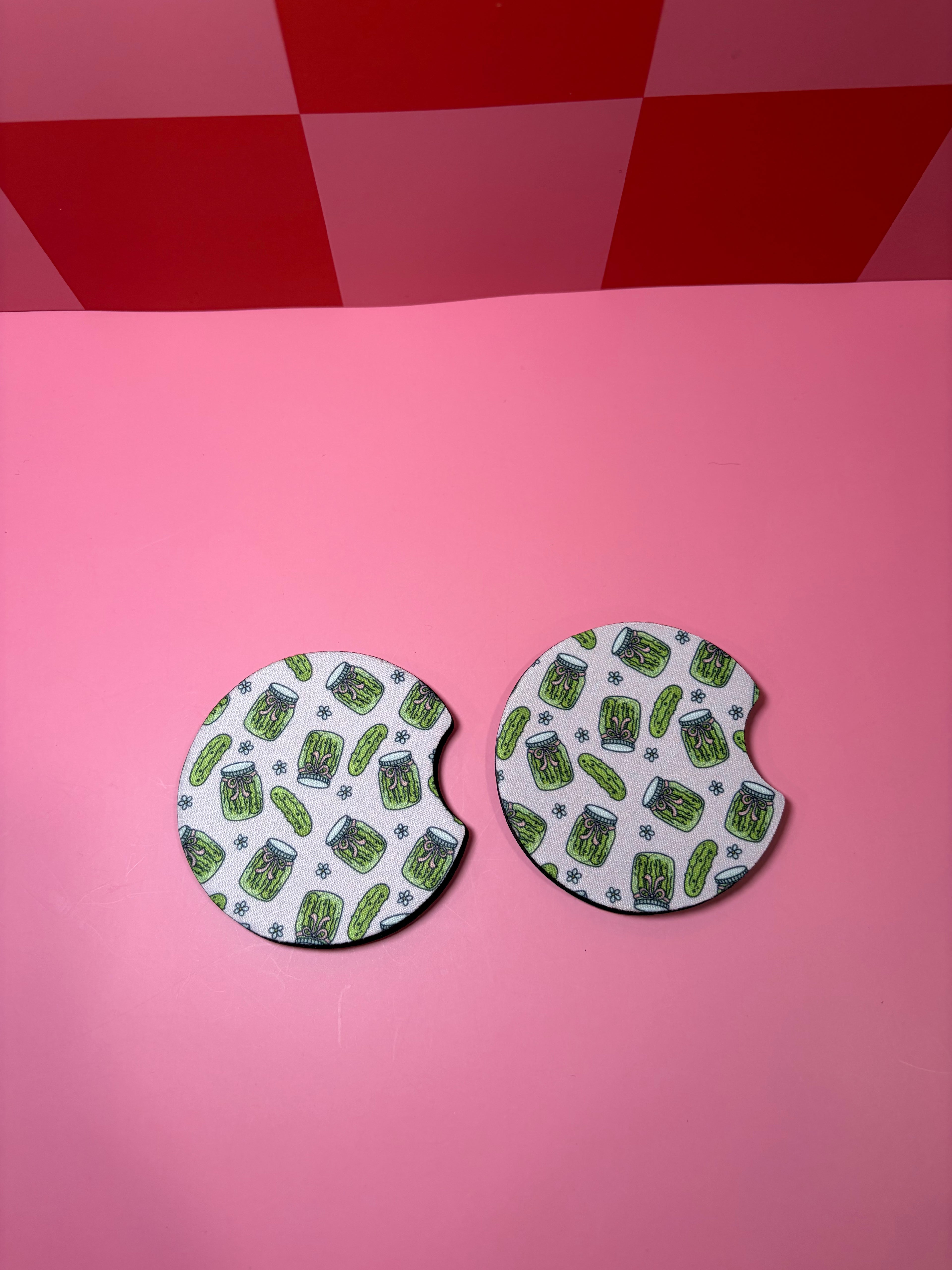 Pickles Car Coaster (Pack of 2)