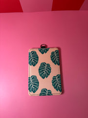 Palm Leaves - ID Badge Holder with Lanyard