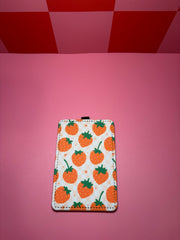 Strawberries - ID Badge Holder with Lanyard