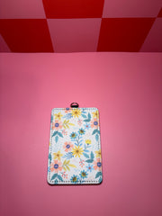 Spring Floral - ID Badge Holder with Lanyard