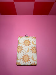 Celestial Sun - ID Badge Holder with Lanyard