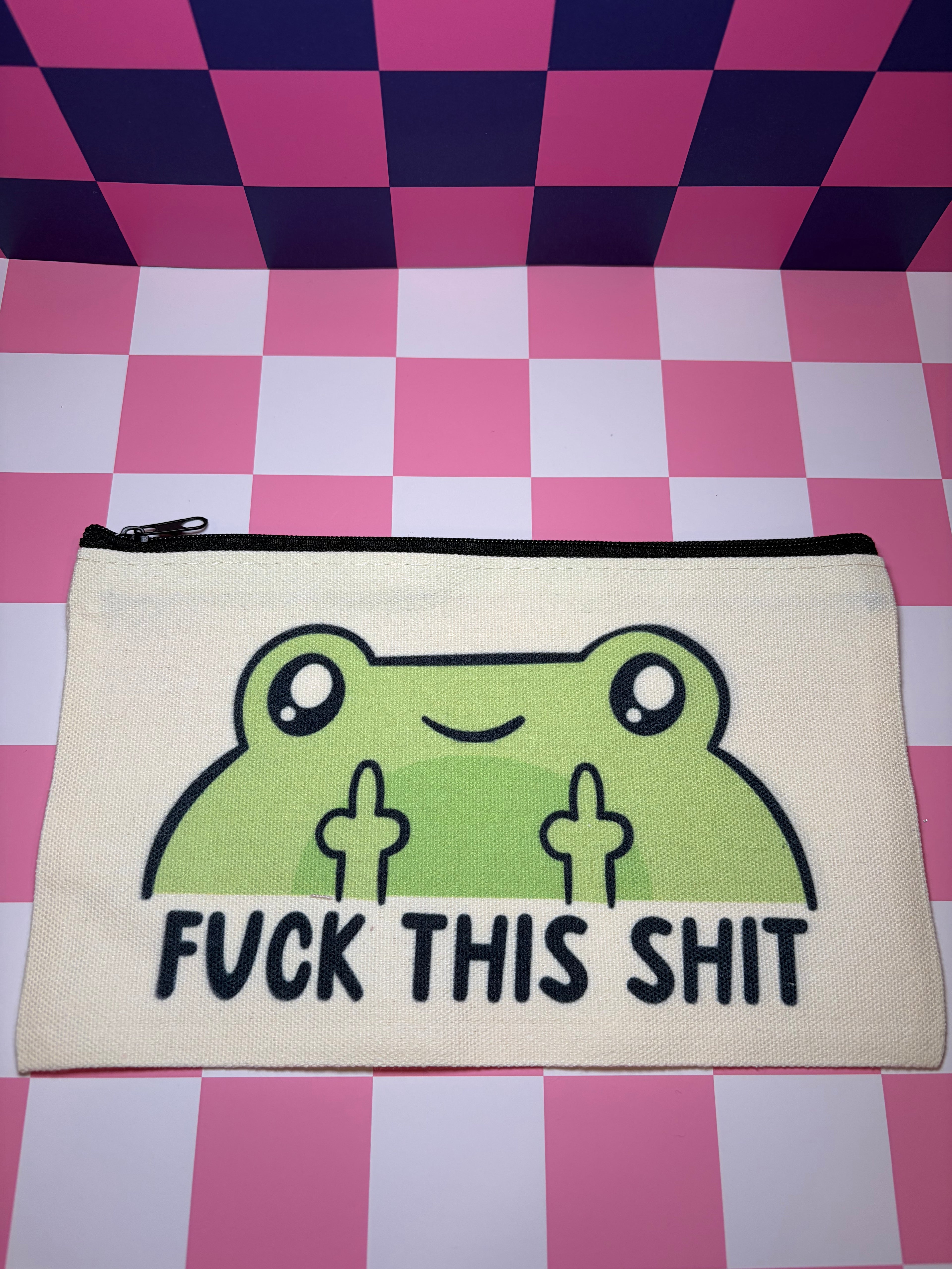 Fuck This Shit Standard Canvas Pouch