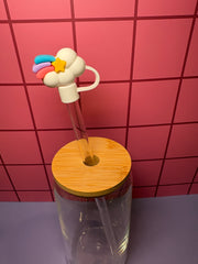 Rainbow Shooting Star - 3D Straw Topper