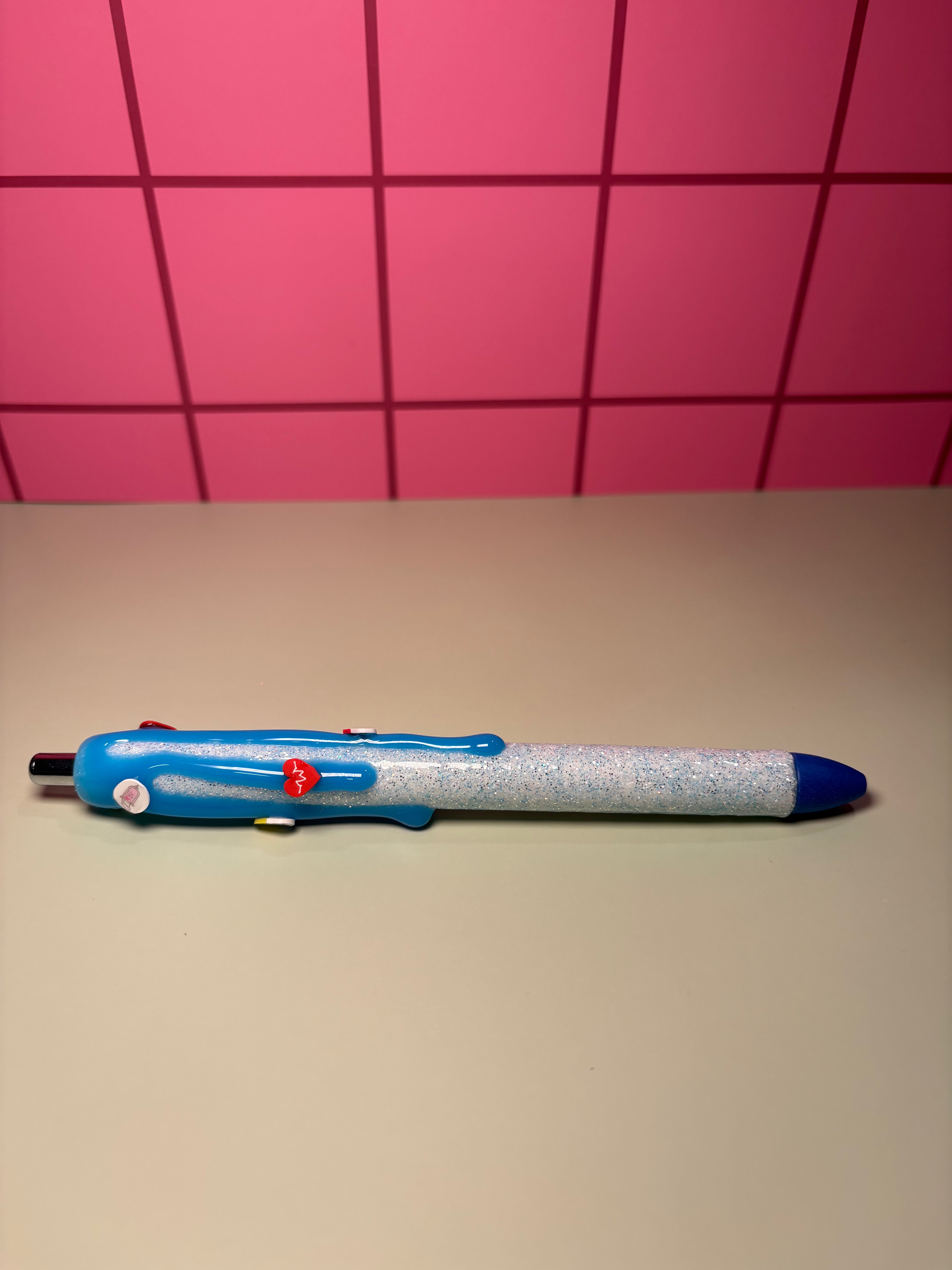 Nurse-Themed Pen in white