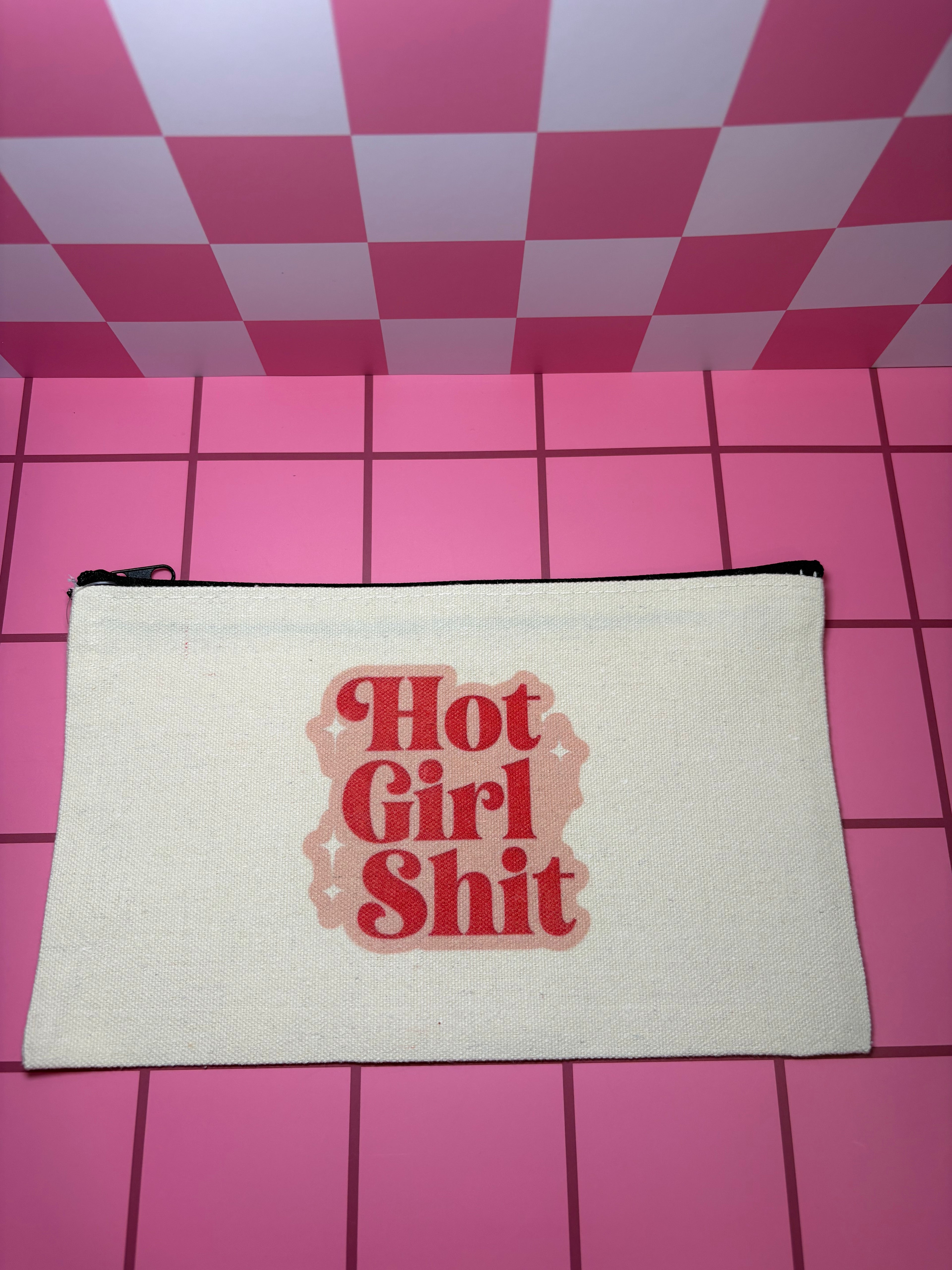 Hot Girl Shit Standard Canvas Pouch