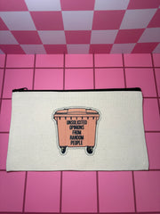 Unsolicited Opinions from Random People - Standard Canvas Pouch