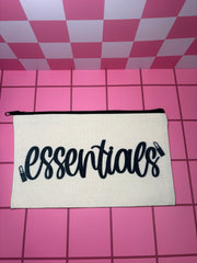 Essentials - Standard Canvas Pouch