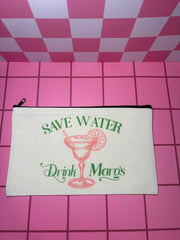 Save Water, Drink Margs - Standard Canvas Pouch