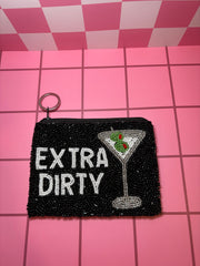 Extra Dirty - Beaded Pouch