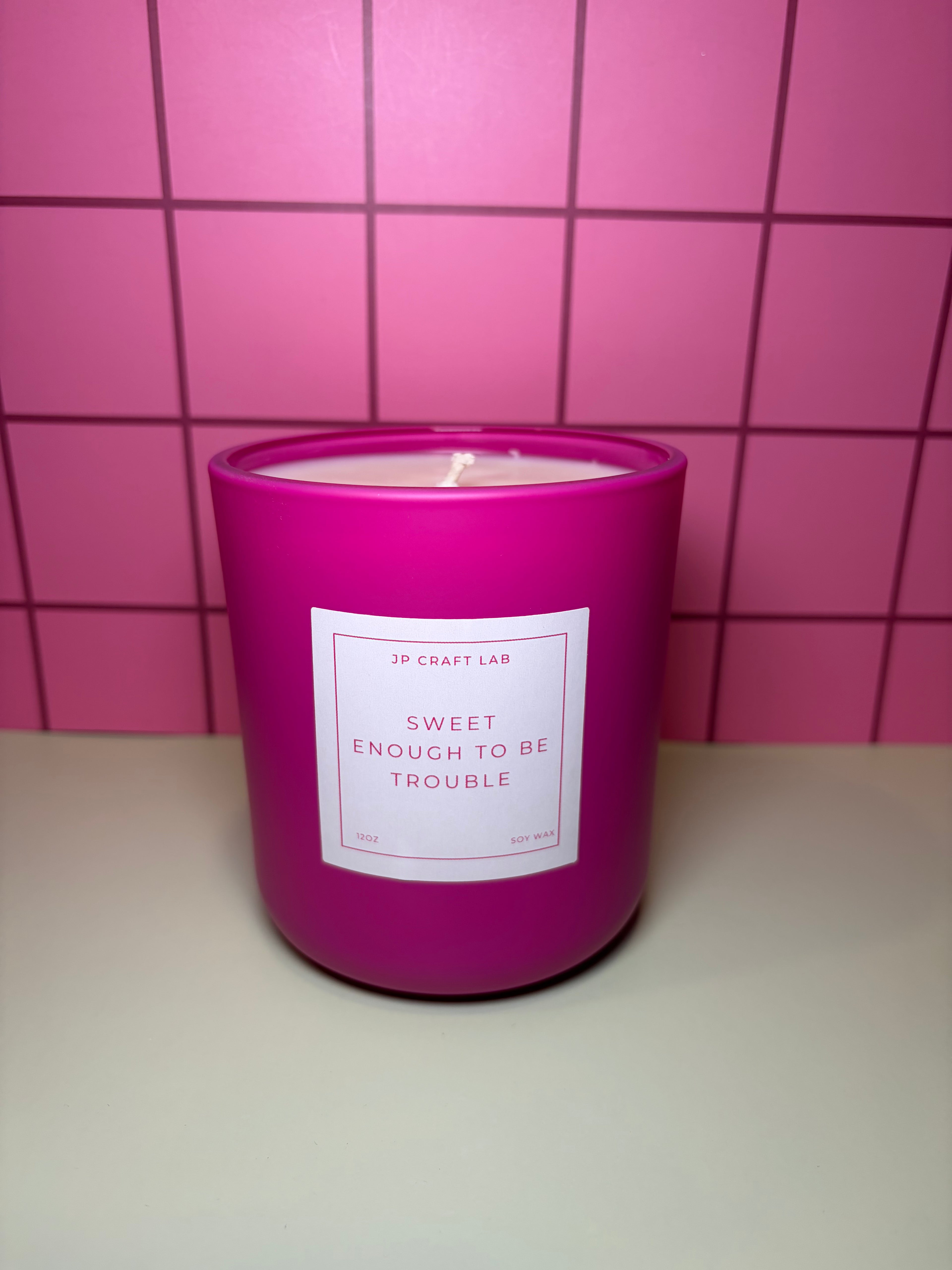 Sweet Enough to be Trouble - 12 Oz Candle